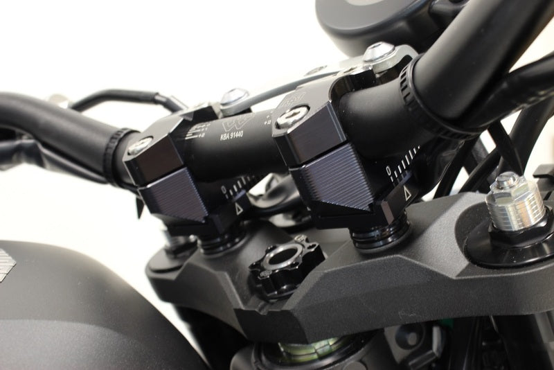 Honda Cb 650 R Neo Sports Cafe [GILLES] - 2DGT justerbare styrefester Svart Honda