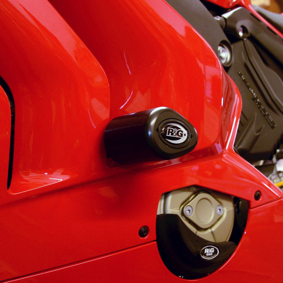 Ducati Panigale V4 R [2019-2024] - Aero Crash Pads Black Ducati Panigale V4
