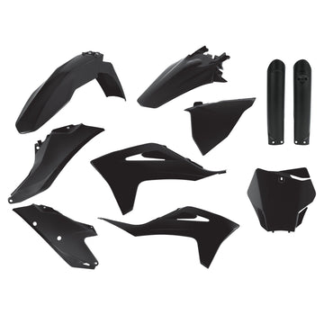 GasGas MC 450 F Factory Edition [2023-2025] - Plastik-Kit Schwarz GasGas MC