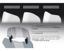 KTM 890 SMT [2025] – Spoiler Screen 2.0 Clip-on – Gjennomsiktig-11
