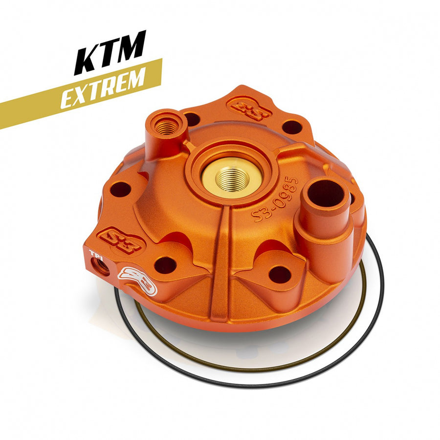 KTM 250 EXC TPI [2018-2022] - Extreme Enduro Zylinderkopf & Einsatz-Kit Niedrige Kompression - Orange KTM/Husqvarna