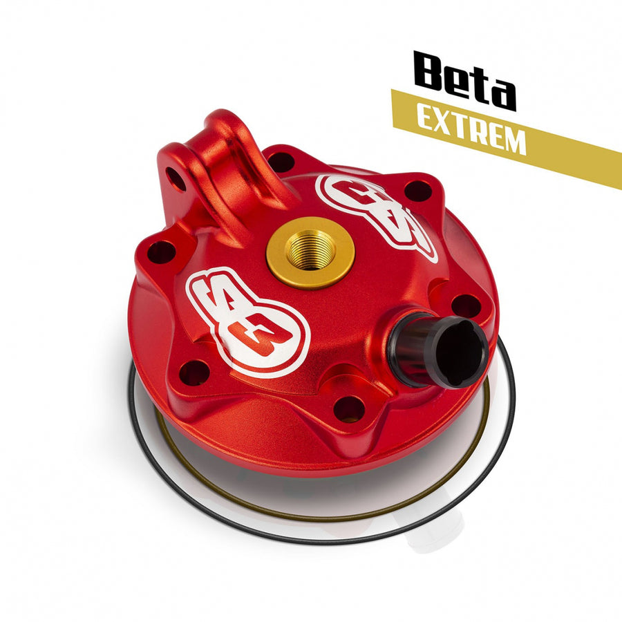 Beta RR 300 2T Enduro Racing [2019] - Extreme Enduro sylinderhode og innsatssett lav kompresjon - Red Beta RR300