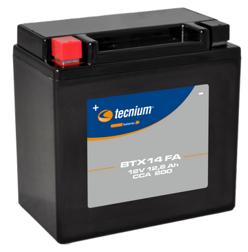 Moto Guzzi V 7 Iii Carbon [TECNIUM] - Vedlikeholdsfritt batteri Fabrikkaktivert - BTX14