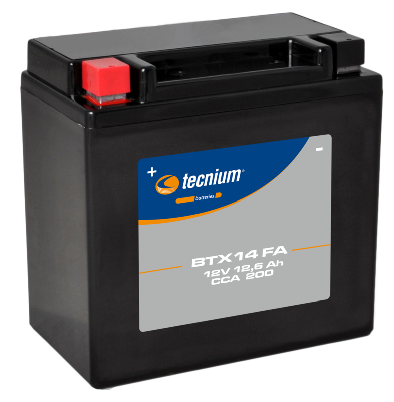 Triumph Tiger 850 [TECNIUM] - Vedlikeholdsfritt batteri Fabrikkaktivert - BTX14