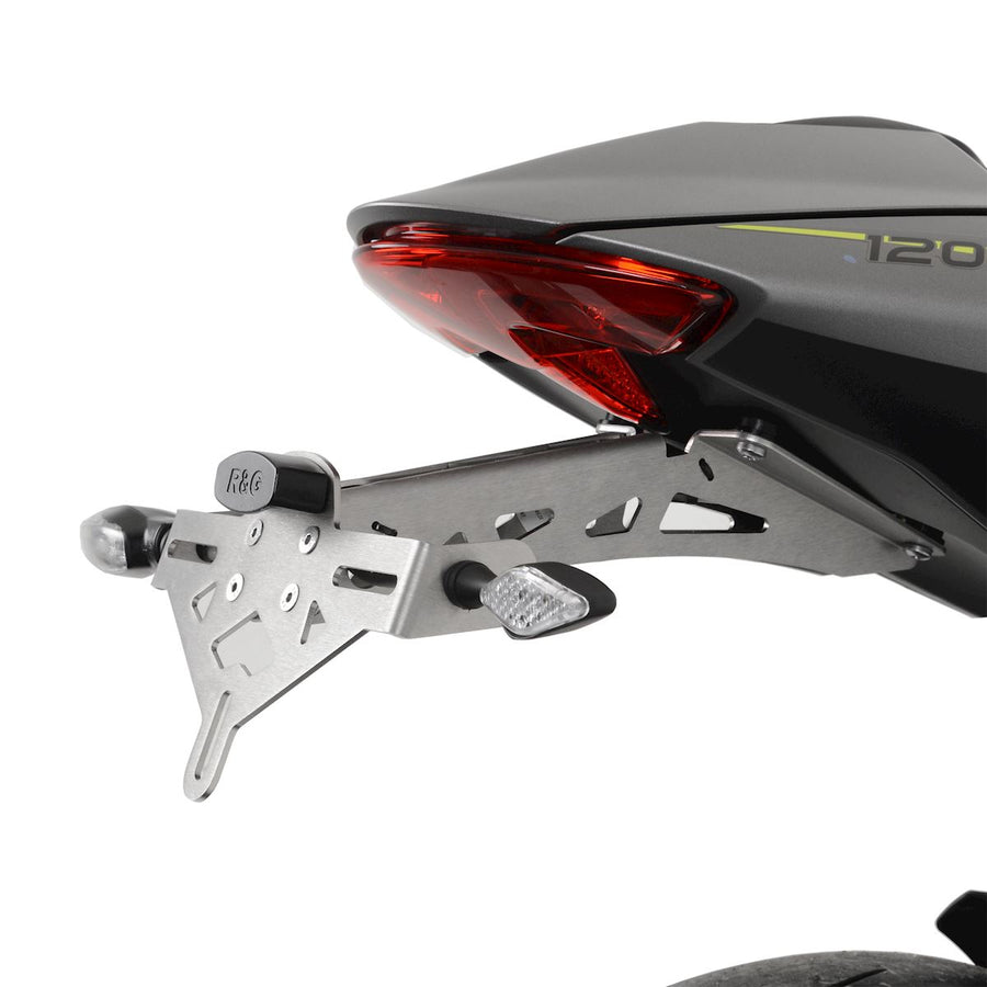 Triumph Speed Triple 1200 RR [2022-2024] - Kennzeichenhalter - Silber Triumph Speed Triple 1200 RS