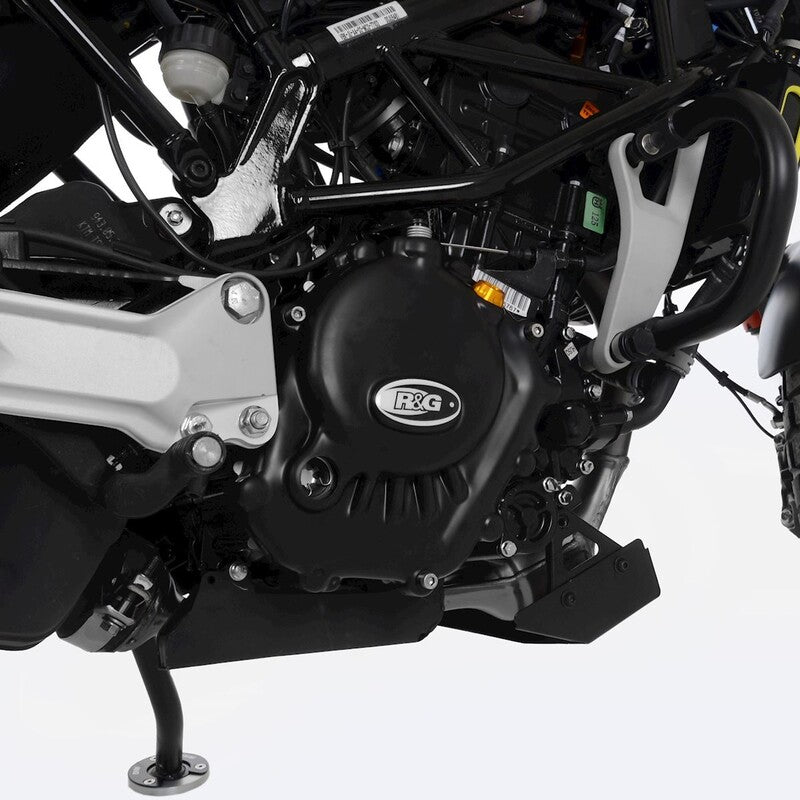 Husqvarna SVARTPILEN 125 [2021-2023] - Race Series Høyre veivhusdekselbeskytter (clutch) - Svart Husqvarna Svartpilen 125