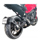 Yamaha Tracer 9 [ACCESS DESIGN] - ''Hjulmontert'' Nummerskiltholder Svart - Yamaha MT-09 Tracer/GT