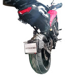 Yamaha Tracer 9 [ACCESS DESIGN] - ''Hjulmontert'' Nummerskiltholder Svart - Yamaha MT-09 Tracer/GT