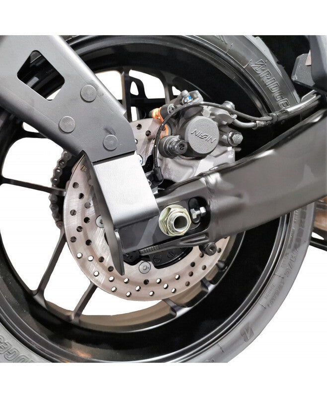 Yamaha Tracer 9 [ACCESS DESIGN] - ''Hjulmontert'' Nummerskiltholder Svart - Yamaha MT-09 Tracer/GT