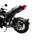 Kawasaki Z 650 [ACCESS DESIGN] - ''Hjulmontert'' Nummerskiltholder - Svart Kawasaki Z650RS