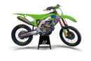 Kawasaki KX 250 (KX 250 M) [2003-2004] - Retro grafisk sett - Kawasaki KX125/250