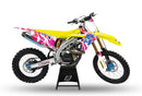SUZUKI RM 125 [2001-2008] - Retro komplett grafisk sett - Suzuki RM 125/250