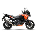 Ktm 1090 Adventure [IXIL] - MXT lyddemper rustfritt stål / endestykke svart - EM3089SS
