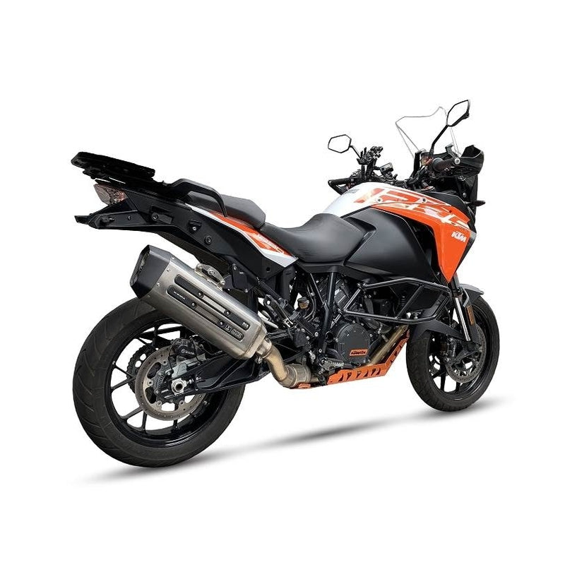Ktm 1090 Adventure [IXIL] - MXT lyddemper rustfritt stål / endestykke svart - EM3089SS
