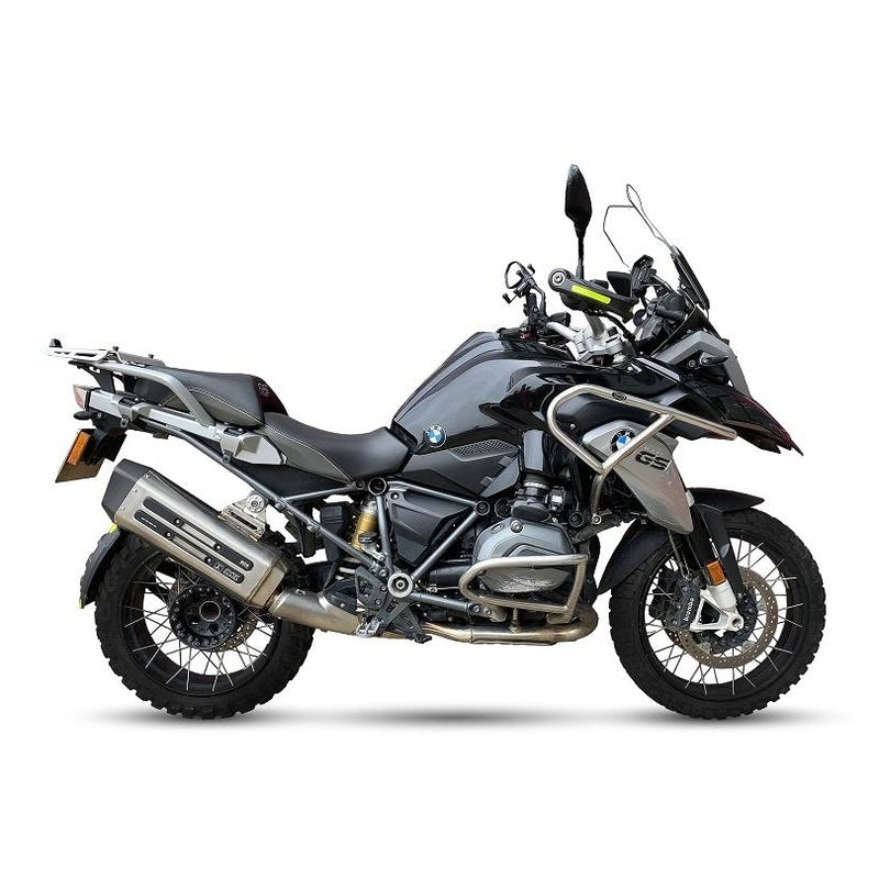 Bmw R 1250 Gs Adventure [IXIL] - MXT lyddemper i rustfritt stål / endestykke svart - EB5095SS