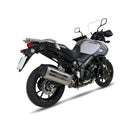 Suzuki V-Strom 1000 Abs [IXIL] - MXT lyddemper rustfritt stål / endestykke svart - ES8084SS