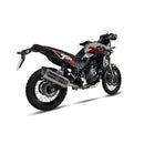 Yamaha Tenere 700 [IXIL] - MXT lyddemper i rustfritt stål / endestykke svart - EY9067SS
