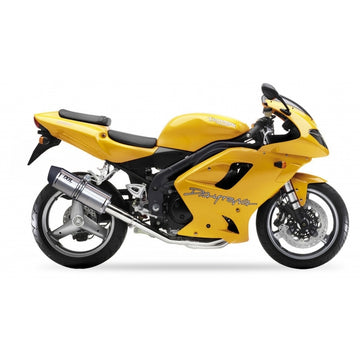 Triumph Speed ​​​​Triple 955 [IXIL] - Hexoval endepotte rustfritt stål / endestykke rustfritt stål svart - OT4081VSE