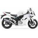 Suzuki Sv 650 [IXIL] - Hexoval lyddemper i rustfritt stål / endestykke sort