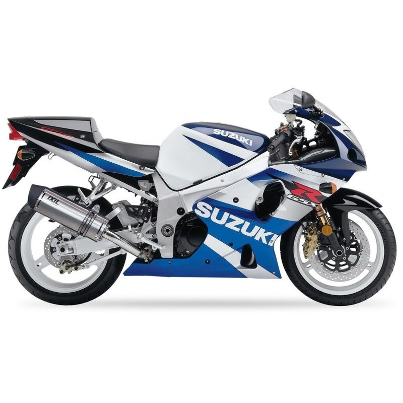 Suzuki Gsx-R 1000 [IXIL] - Hexoval endepotte rustfritt stål / endestykke rustfritt stål svart - OS8098VSE