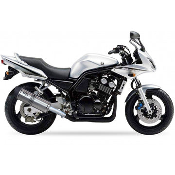 Yamaha 600 Fazer [IXIL] - Hexoval lyddemper rustfritt stål / endestykke rustfritt stål svart - OY9063VSE