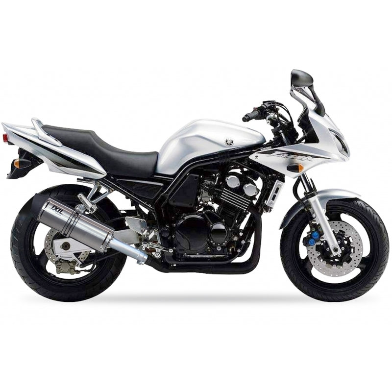 Yamaha Fzs 600 [IXIL] - Hexoval lyddemper rustfritt stål / endestykke rustfritt stål svart - OY9063VSE