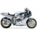 Yamaha Fzr 1000 [IXIL] - Hexoval lyddemper rustfritt stål / endestykke rustfritt stål svart - OY9081VSE