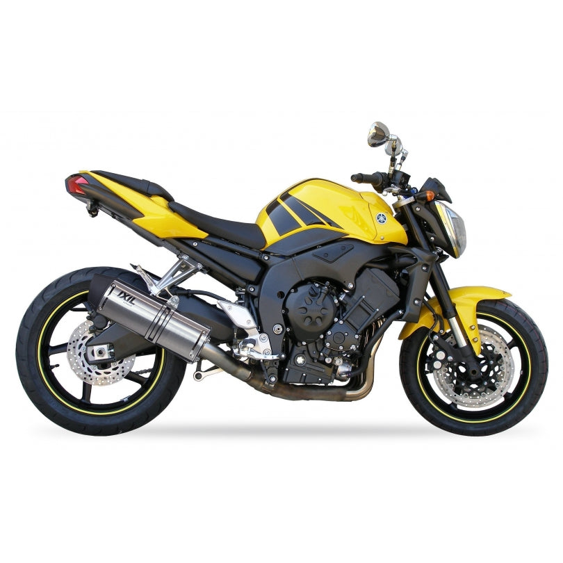 Yamaha FZ1 N FAZER ABS RN16 [2008-2012] - Hexoval lyddemper rustfritt stål / endestykke rustfritt stål svart - OY9090VSE