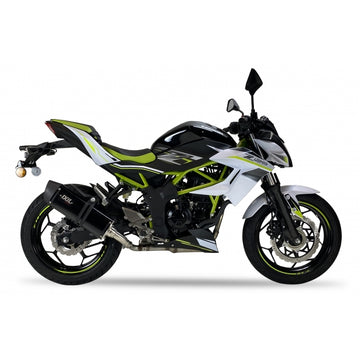 Kawasaki Ninja [IXIL] - Hexoval lyddemper rustfritt stål svart / rustfritt stål svart - OK7037VSEB