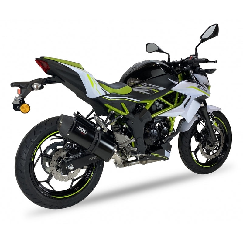 Kawasaki Ninja [IXIL] - Hexoval lyddemper rustfritt stål svart / rustfritt stål svart - OK7037VSEB