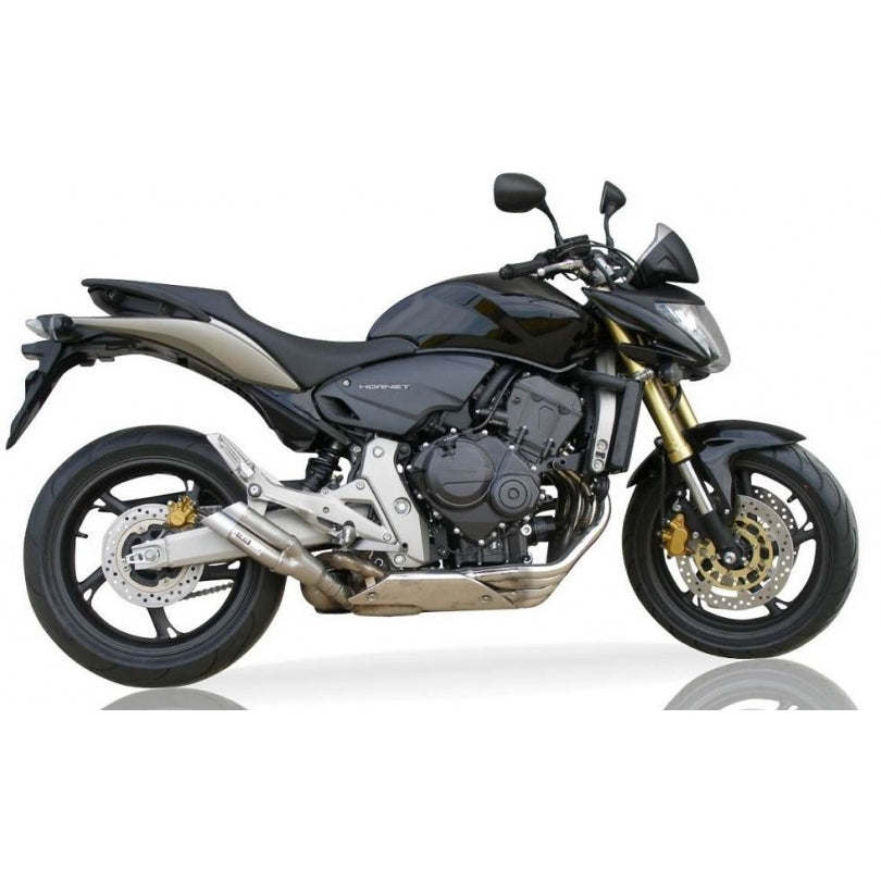 Honda CB 600 F HORNET ABS PC41 [2007-2013] - Hyperlow Endtopf Edelstahl / Endkappe Aluminium - XH6348V