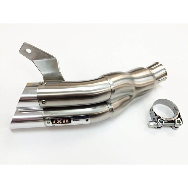 Suzuki Sfv 650 [IXIL] - Hyperlow lyddemper i rustfritt stål / endestykke aluminium - XS8358V