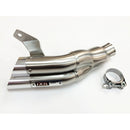 Suzuki Sfv 650 [IXIL] - Hyperlow lyddemper i rustfritt stål / endestykke aluminium - XS8358V