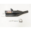 Honda CBR 500 R ABS PC44 [2013-2015] - Hyperlow lyddemper i rustfritt stål svart / endestykke aluminium - XH6333XB