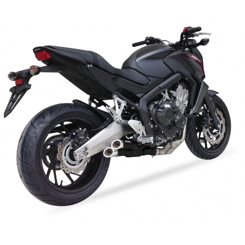Honda Cb 650 R Neo Sports Cafe [IXIL] - Hyperlow komplett system rustfritt stål svart / polert aluminium - XH6356XB
