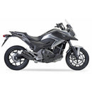 Honda Nc 750 [IXIL] - Hyperlow lyddemper i rustfritt stål svart / endestykke aluminium - XH6362XB-2