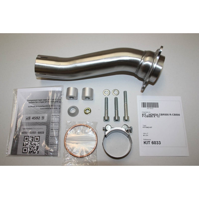 Honda CBR 500 R ABS PC44 [2013-2016] - Hexoval Xtrem lyddemper - Honda CBR 500 R - OH6033VSE