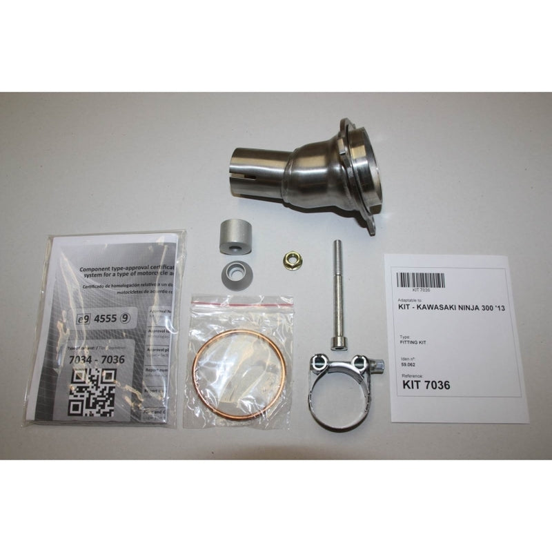 Kawasaki Z 300 [IXIL] - Hexoval Xtrem lyddemper - Kawasaki Ninja 250-300 R - OK7036VSE