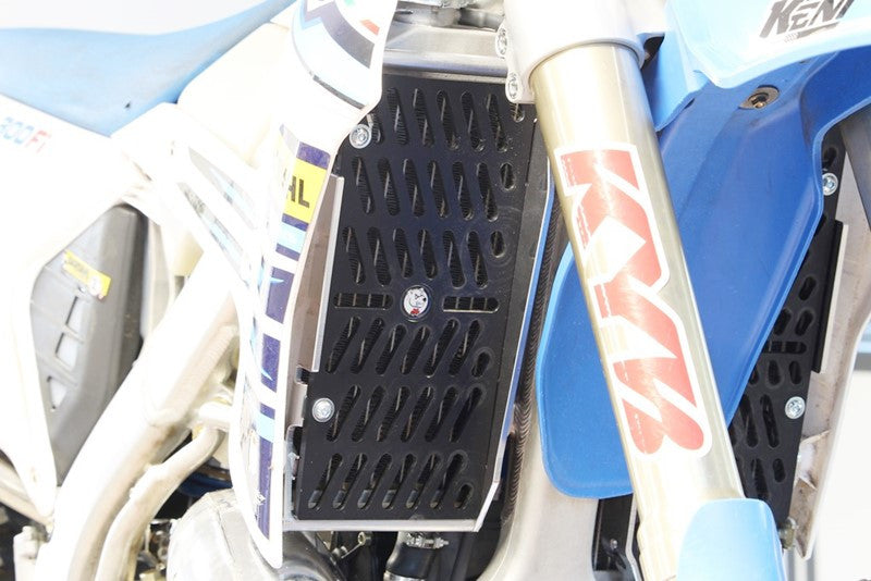Tm Racing EN 300 2 T FI ES [2022] - Xtrem Radiator Guard Black - TM Racing
