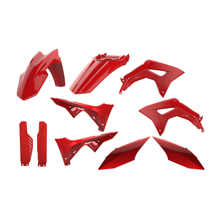 Honda CRF 150 L [2017-2023] - Plastsett Rød - Honda CRF 150L
