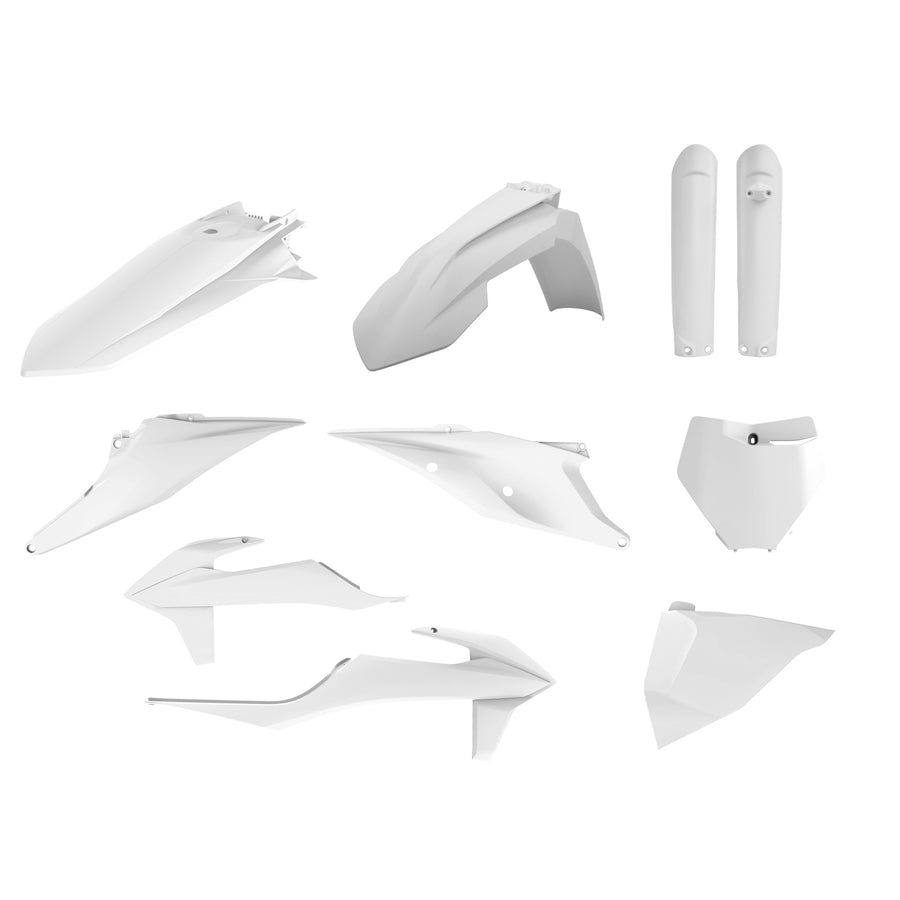 KTM 250 XC [2019] - Plastic Kit White - KTM SX/SX-F