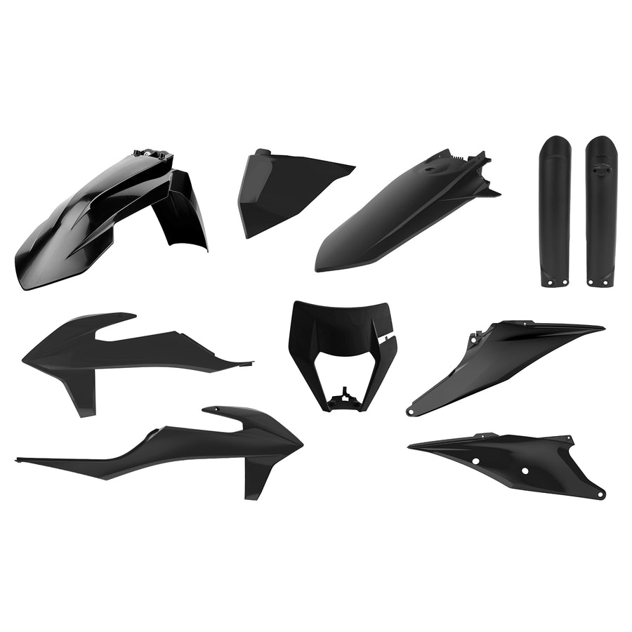 KTM 300 XC [2022-2023] - Plastsett svart - KTM EXC/EXC-F