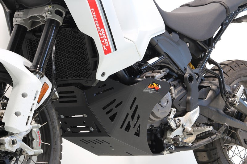 Ducati DesertX [2022-2023] - Adventure underkjøringsbeskyttelse - HDPE 8 mm (kun for SW Motech crashbars)