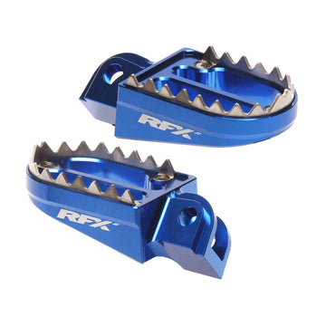 KTM 250 SX F [2023-2025] - Pro Series CNC-Aluminium Fußrasten - blau