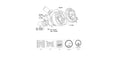 Rieju RS 3 [2013] - 80cc sylinder-stempelsett - Minarelli AM6 Ø50mm
