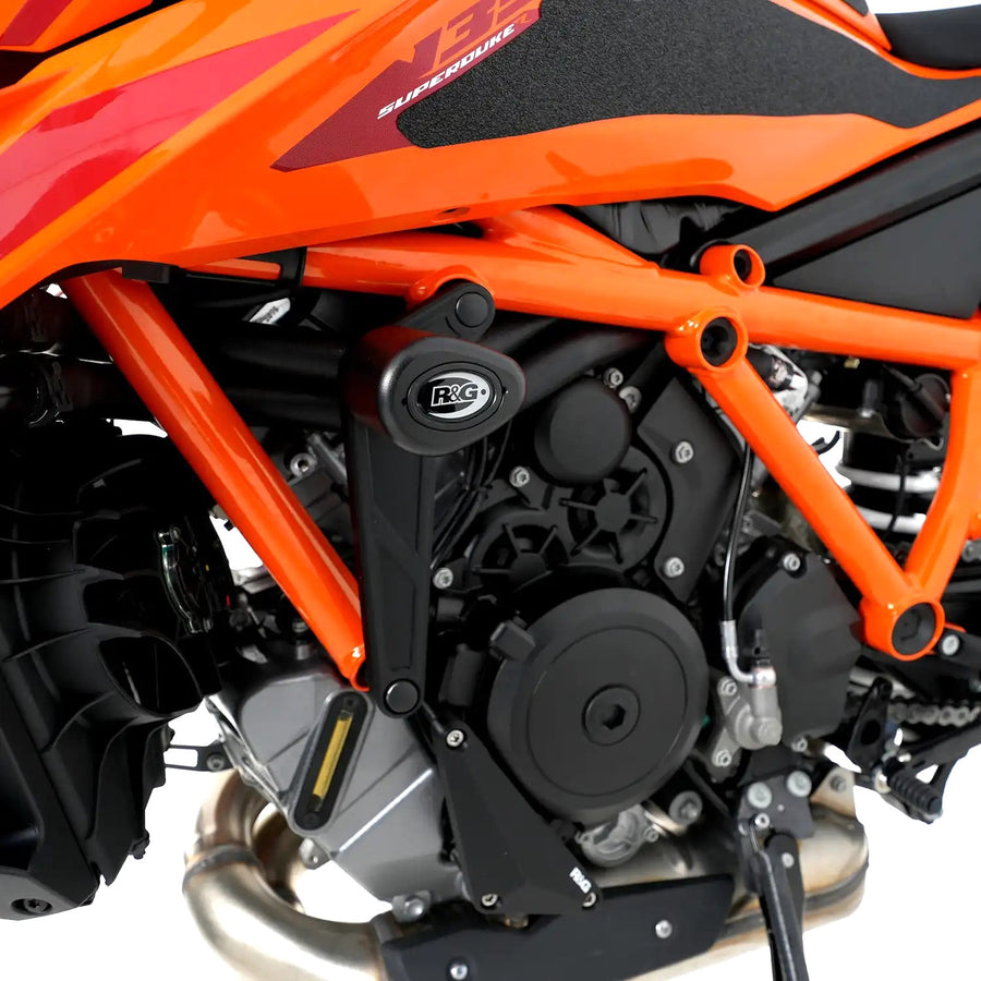 KTM 1390 SUPER DUKE R EVO [2024-2026] - Aero Crash Protectors - Svart