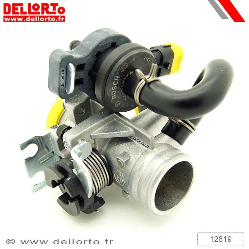 Vespa GTS 125 4 T Iget E 4 [2017-2019] - DELLORTO sommerfuglkropp DE Ø28 forgasser