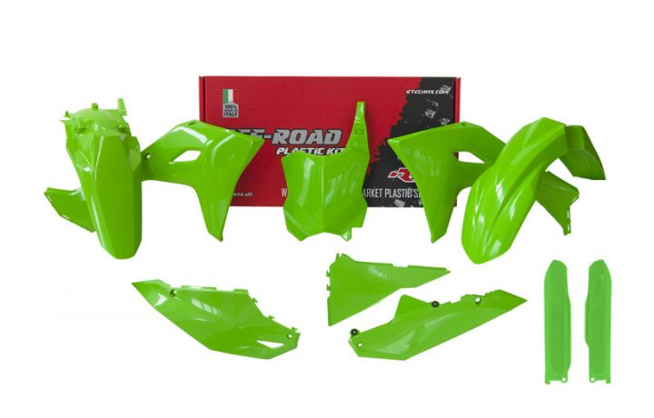 KAWASAKI KX 450 X [2024] - Plastsett 6 stk