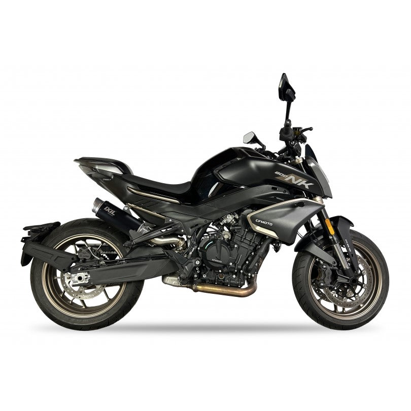 CF Moto 800 NK Advanced [2023-2024] - RC3B Slip-On lyddemper rustfritt stål svart