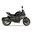 CF Moto 800 NK Advanced [2023-2024] - RC3B Slip-On lyddemper rustfritt stål svart
